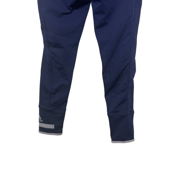 NWOT Stella McCartney Adidas Leggings Navy Grey Size XS - Picture 10 of 12
